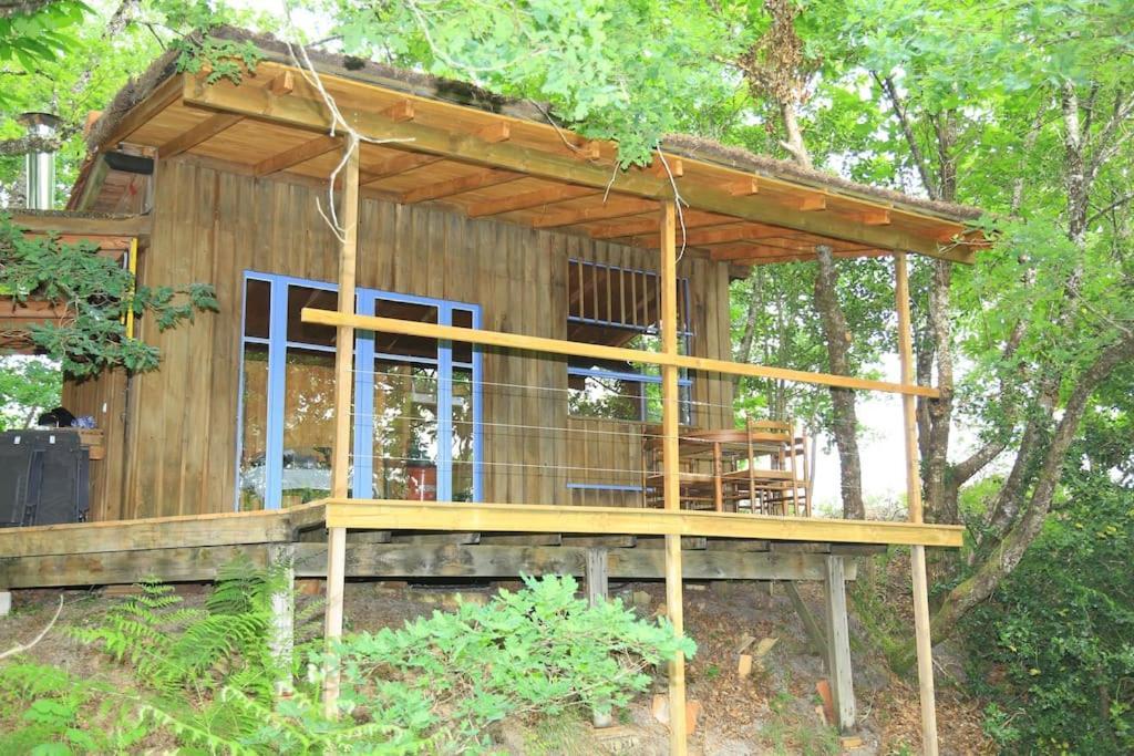 Belin-Beliet Cabane Au Coeur De La Foret Des Landes De Gascogne מראה חיצוני תמונה